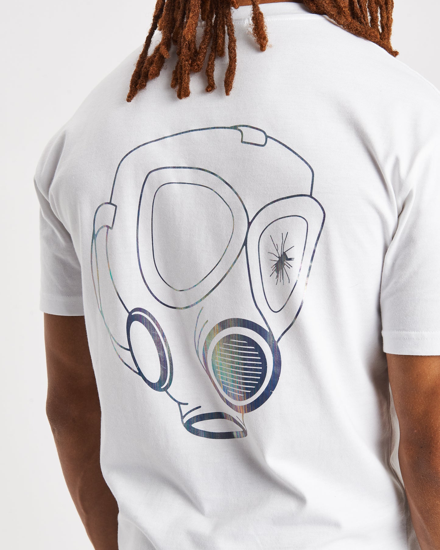 Foil Print T-Shirt - White