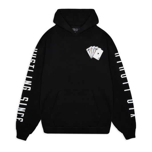 Cards Hoodie - Black