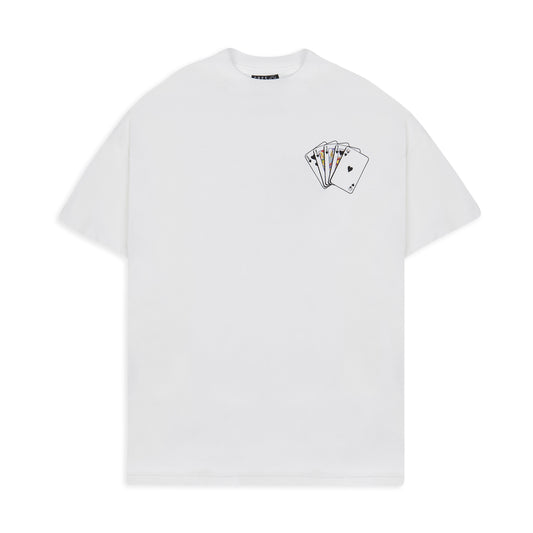 Cards T-Shirt - White